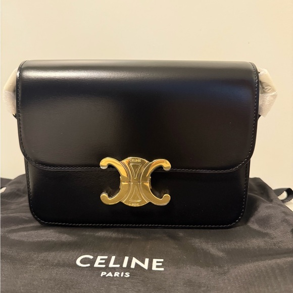 Celine Teen Triomphe in Black - Picture 1 of 4